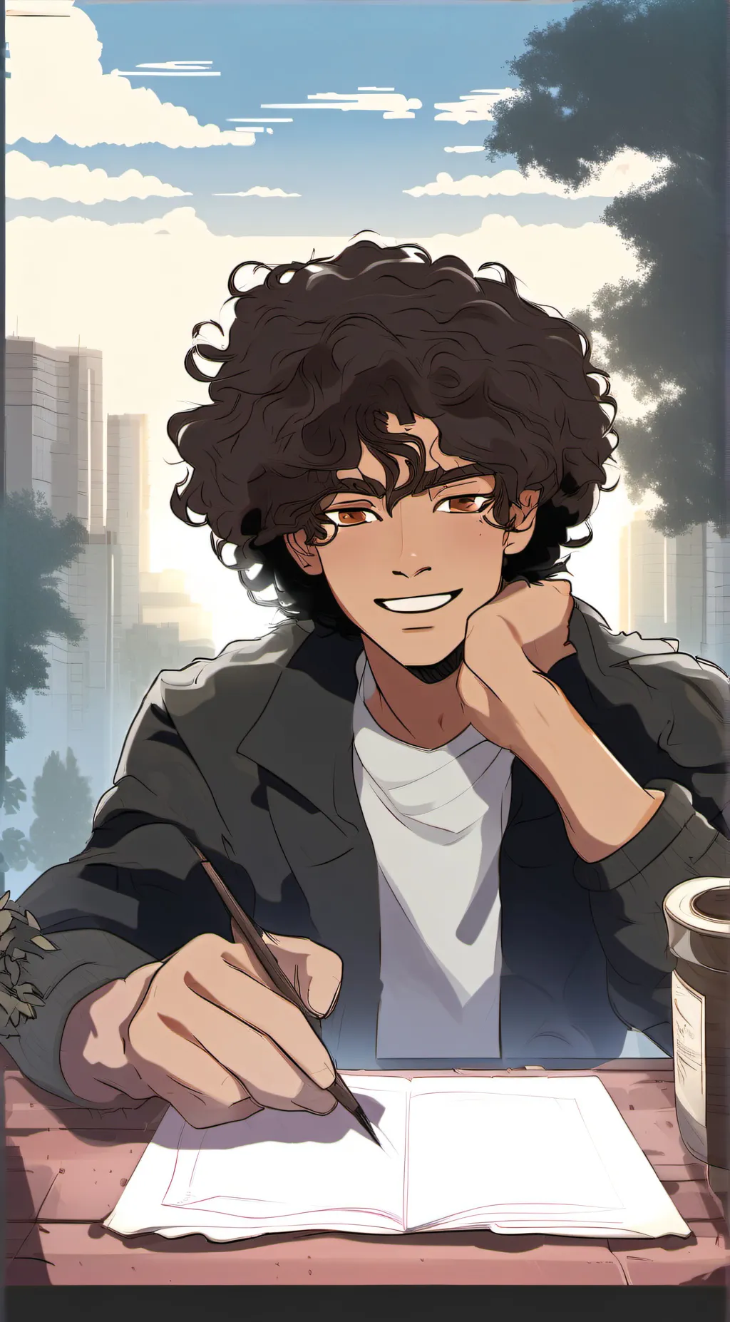 ai character: Dawson Creed background