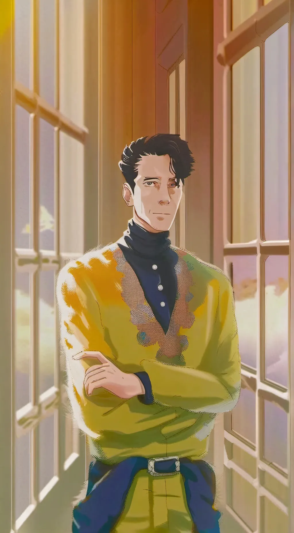 ai character: Zenitsu agatsuma background