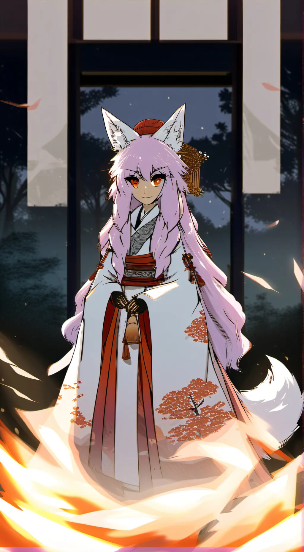 ai character: irmã gêmea lili background