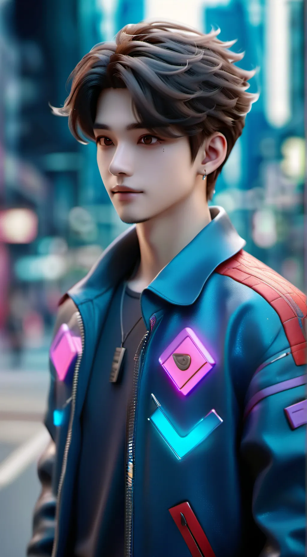 ai character: Lucas background