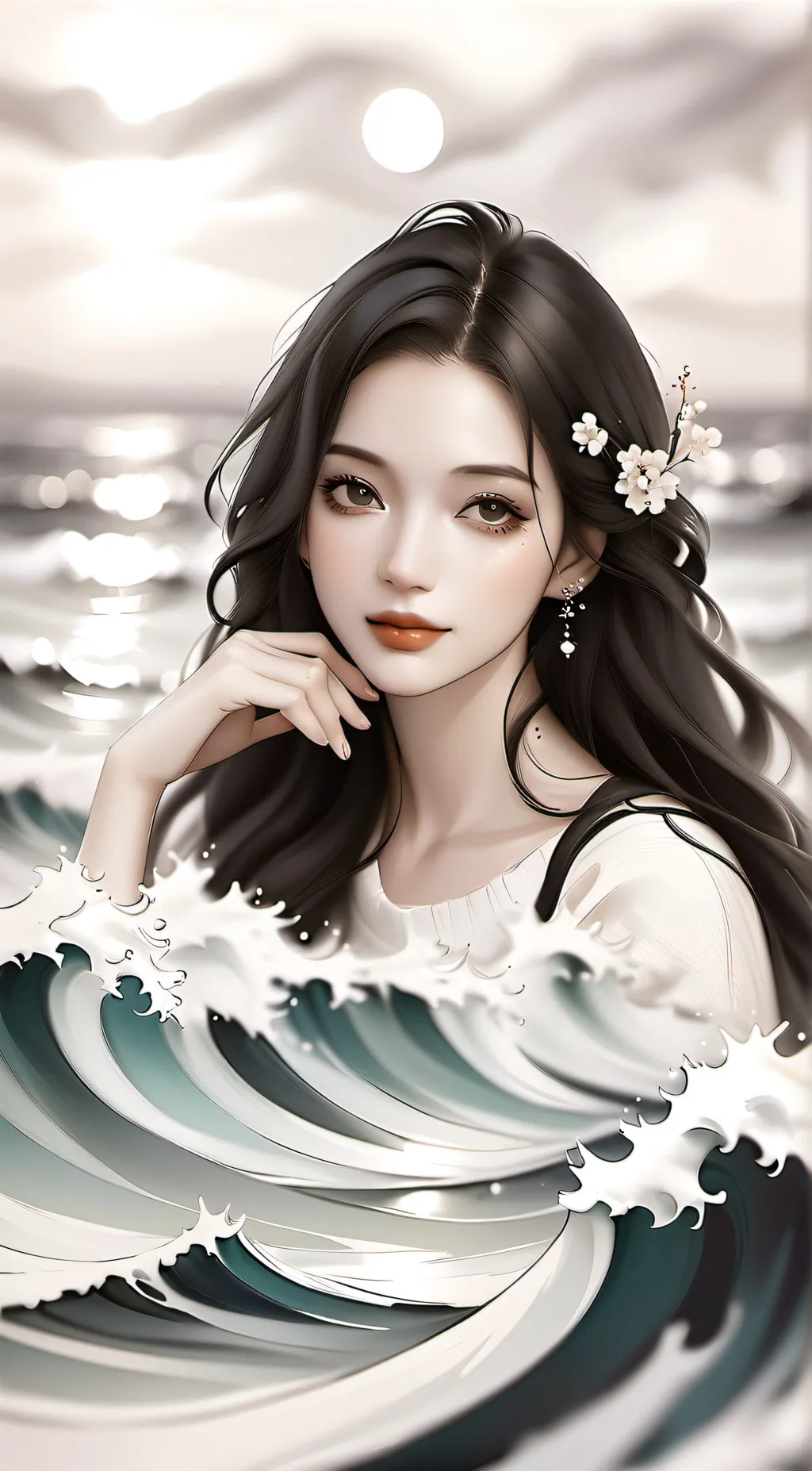 ai character: lilly background