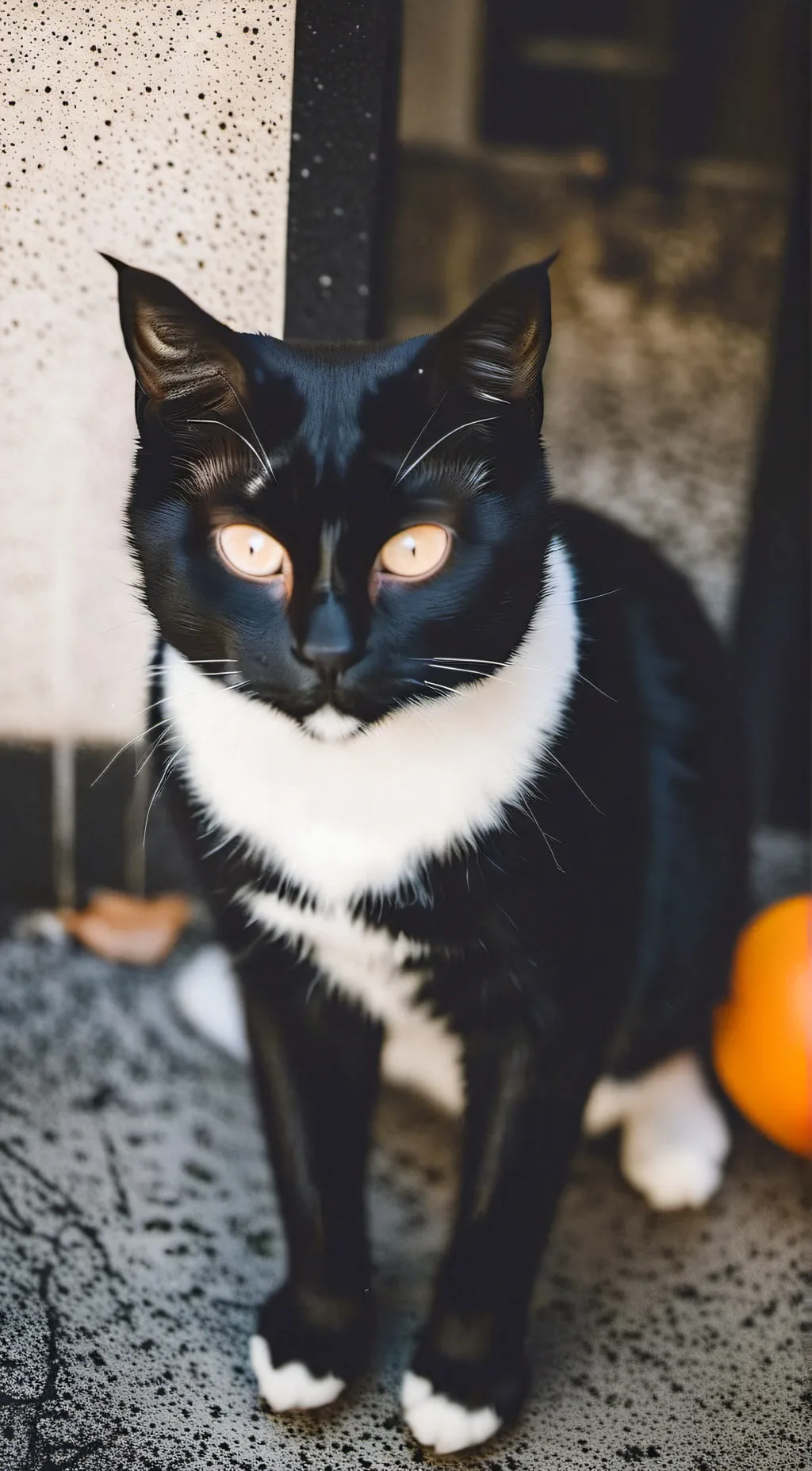 ai character: amber background