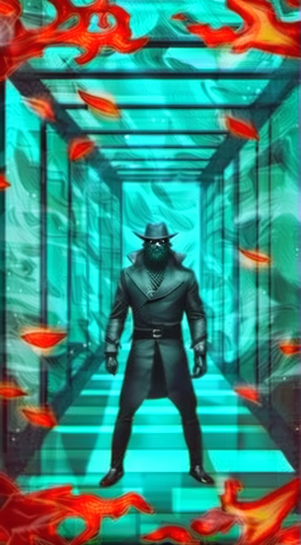 ai character: death background