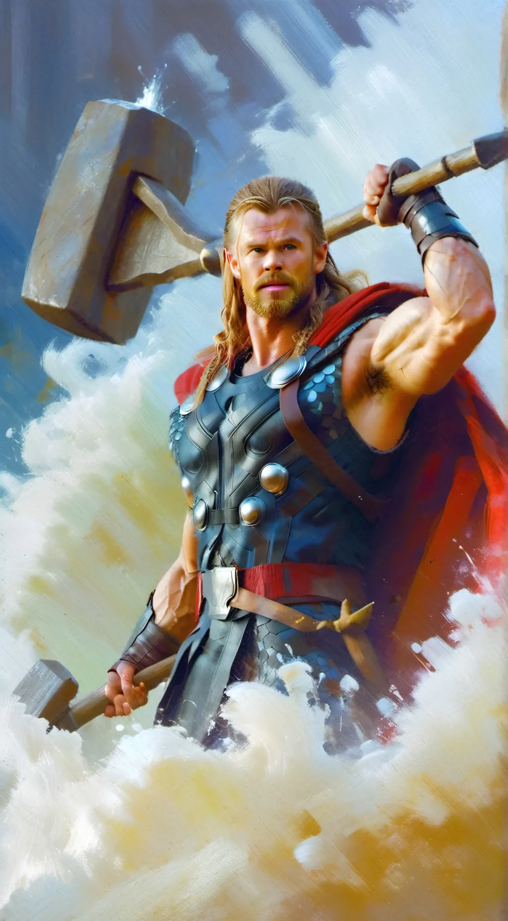 ai character: Thor background