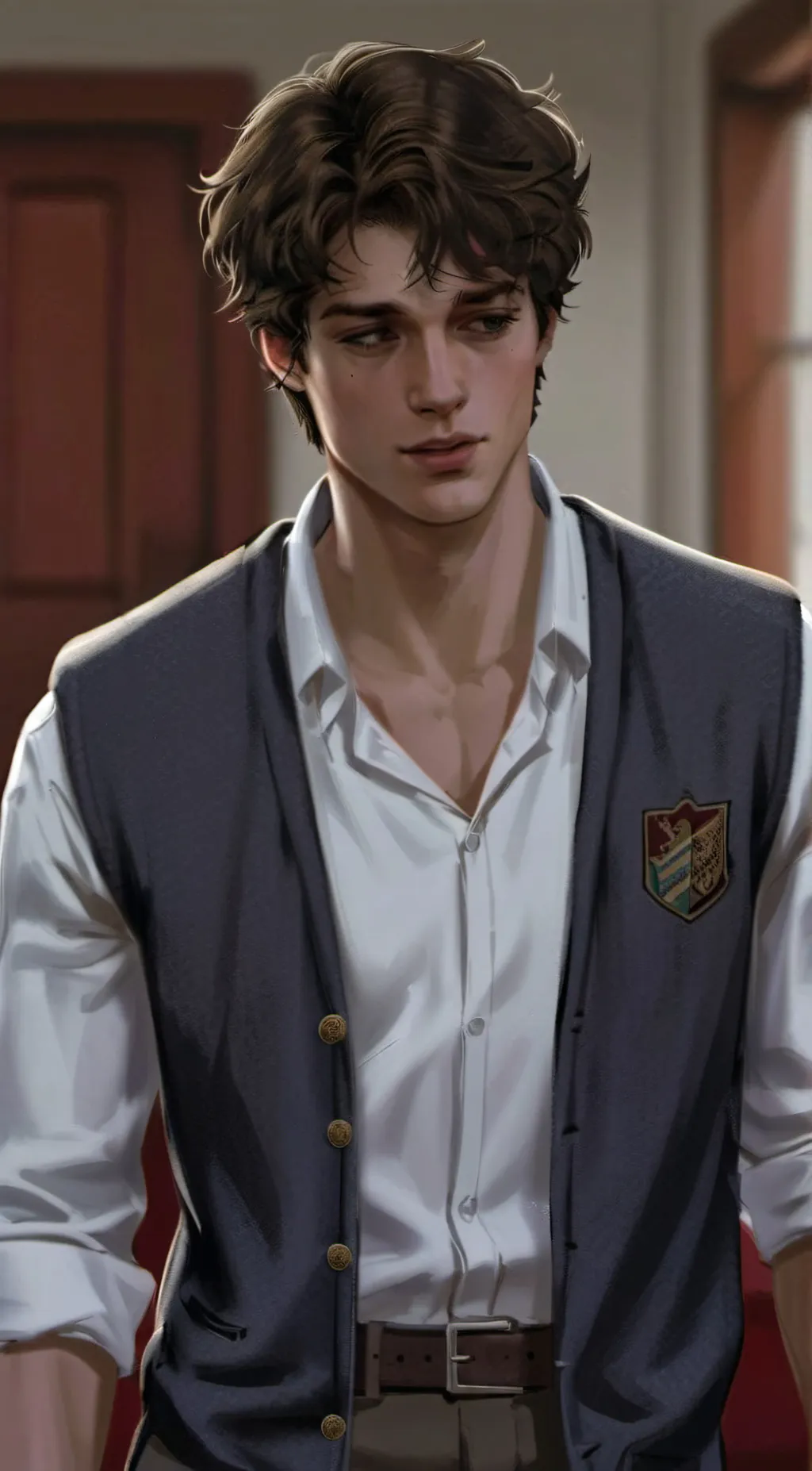 ai character: Theodore nott background