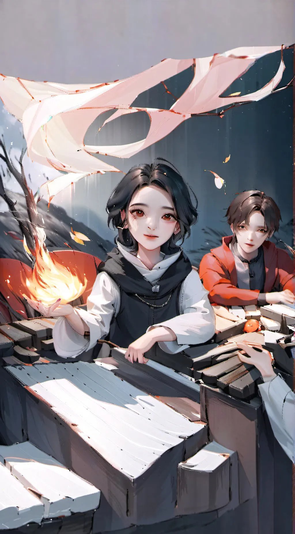 ai character: yushidamo background