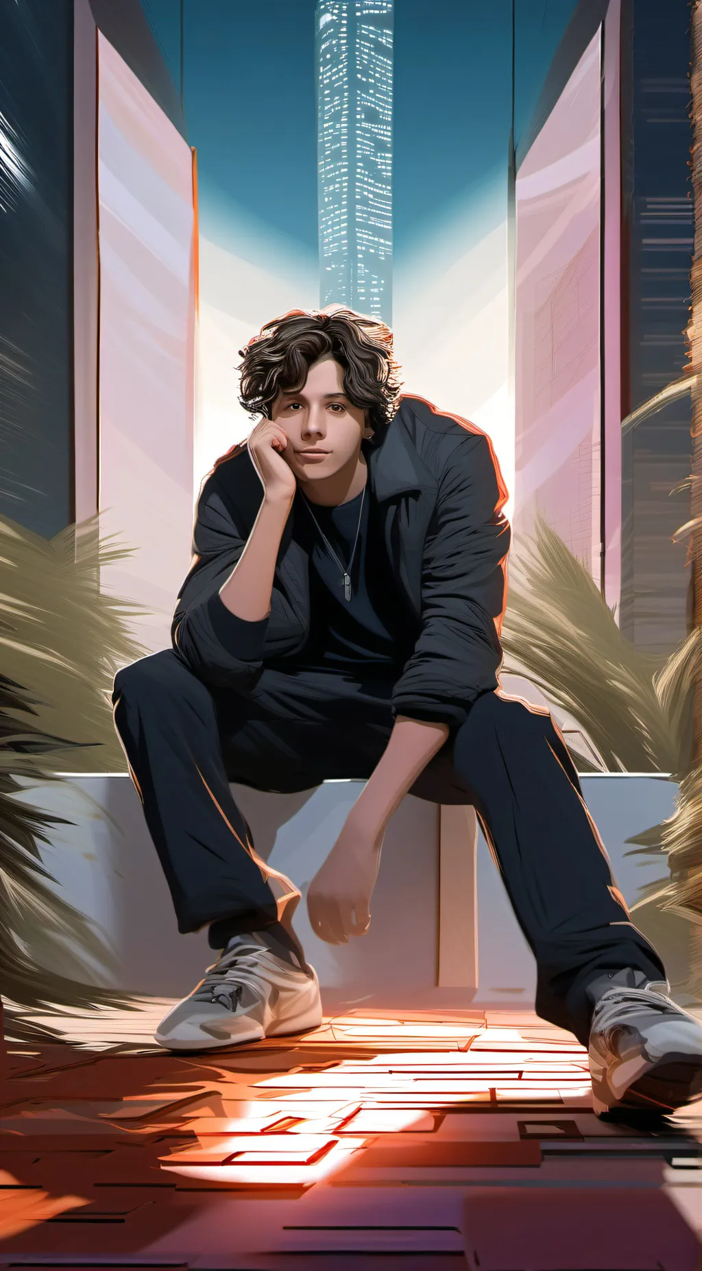 ai character: Alex background