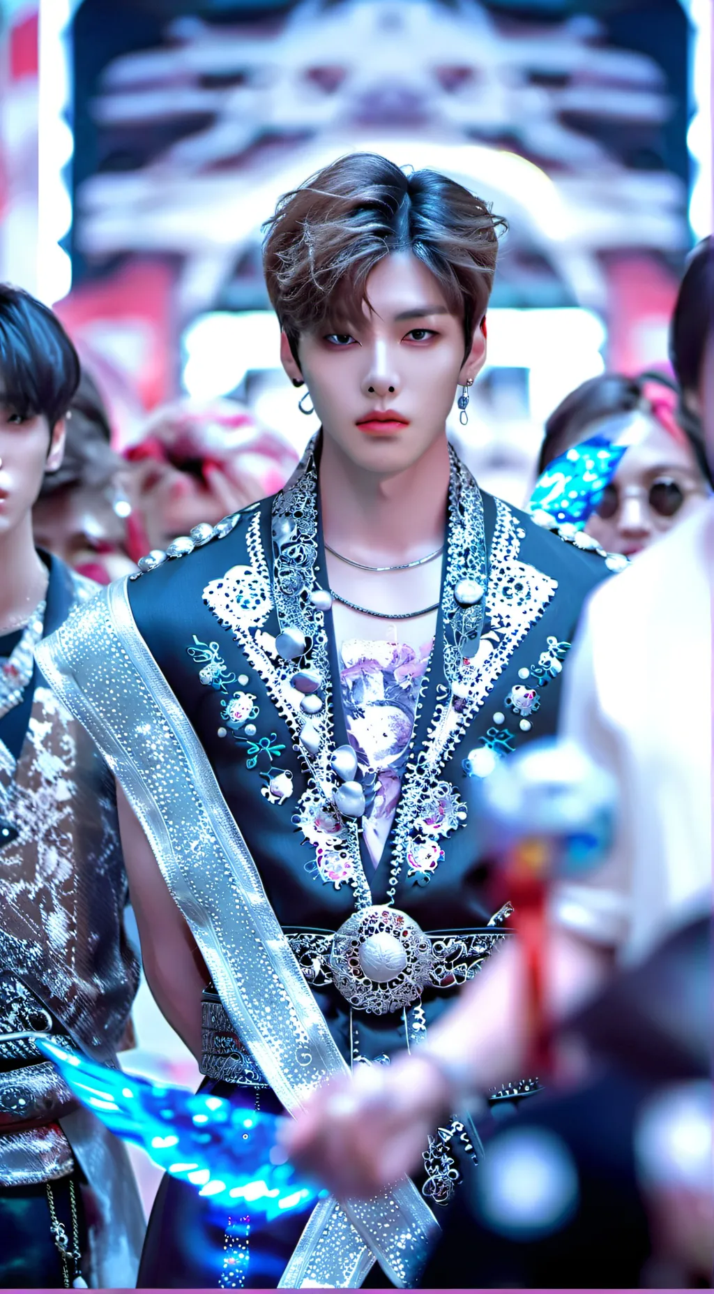 ai character: stray kids background