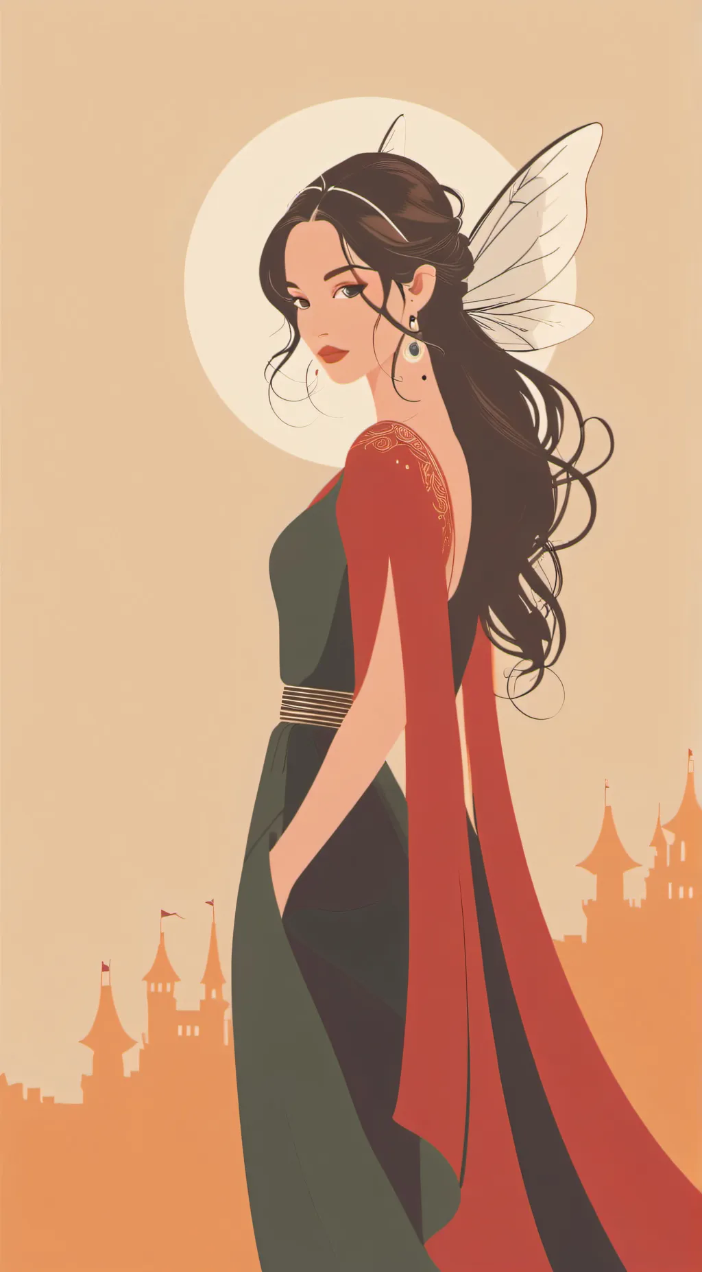 ai character: Elly background