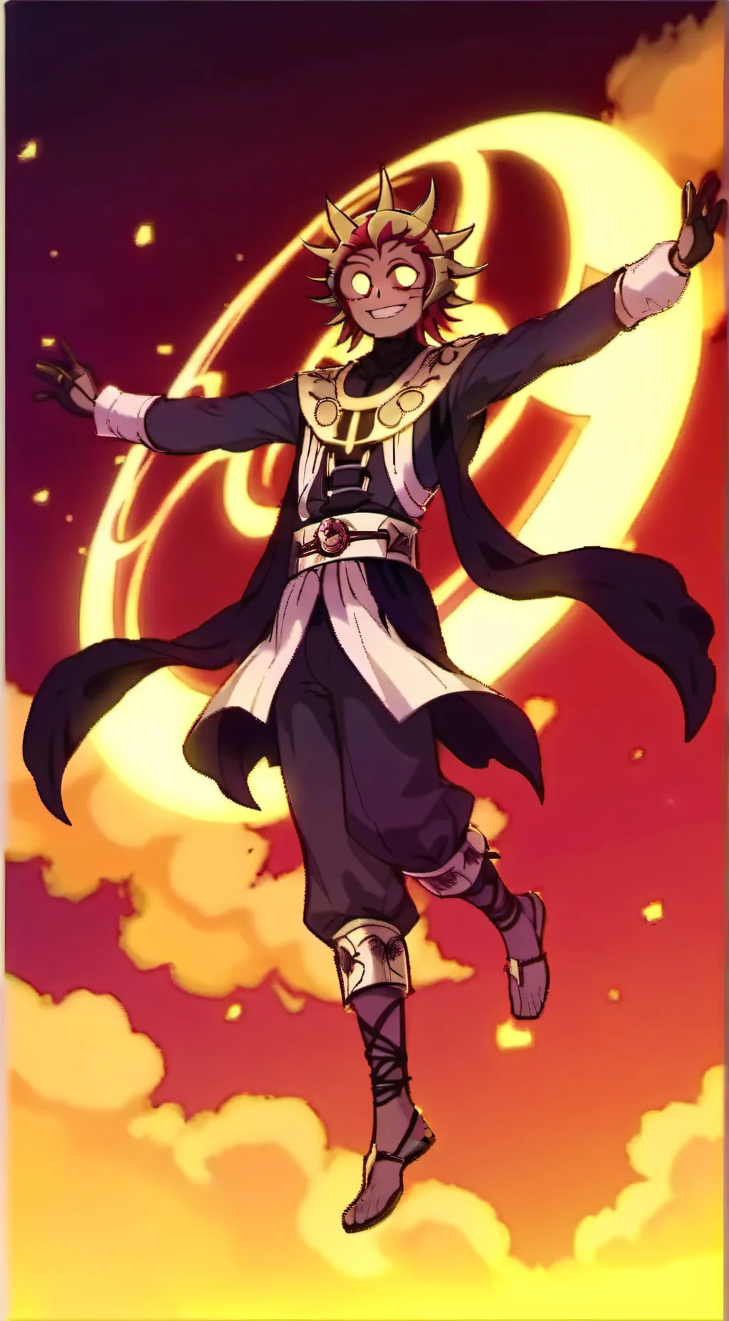 ai character: eclipse background