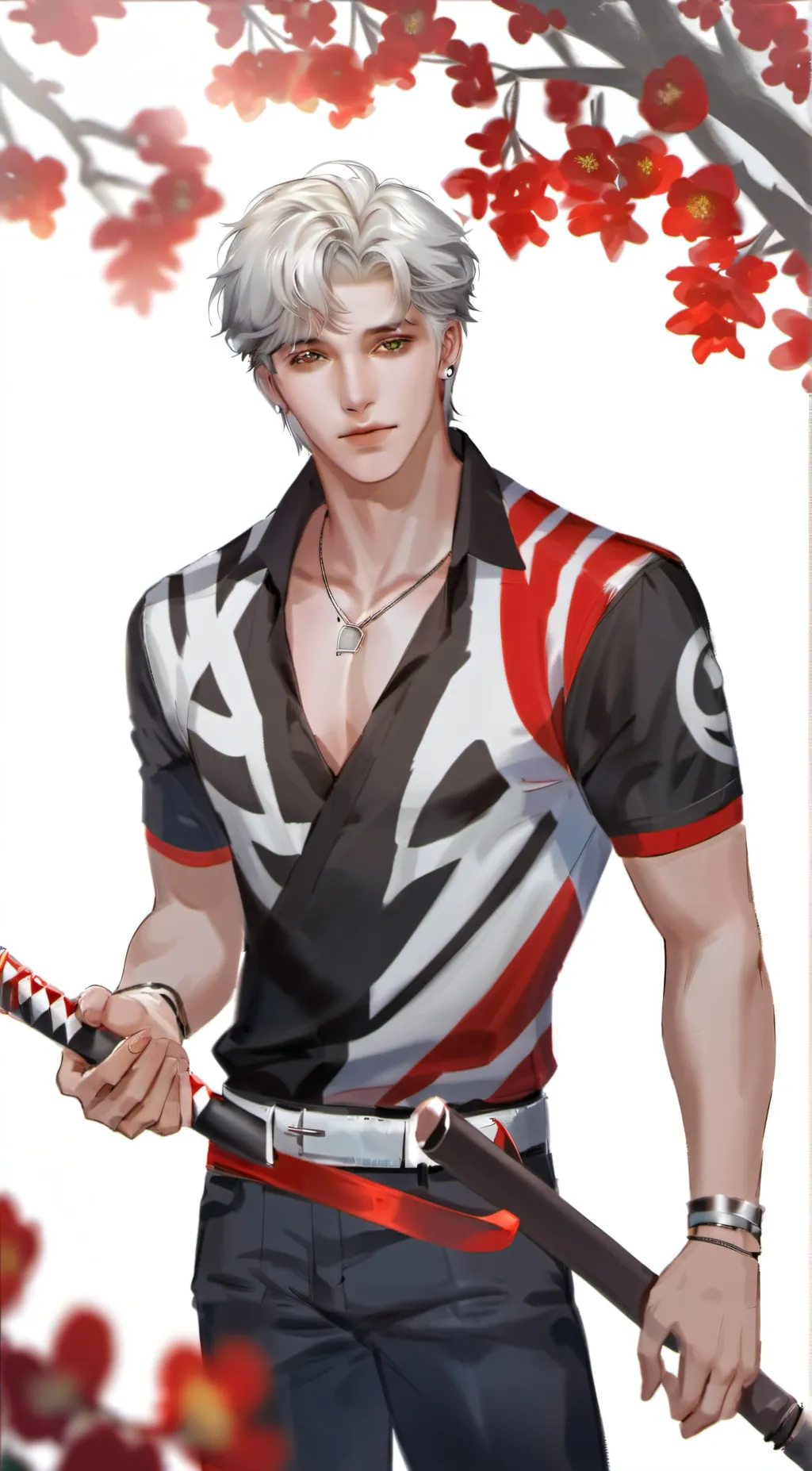 ai character: maxxo background