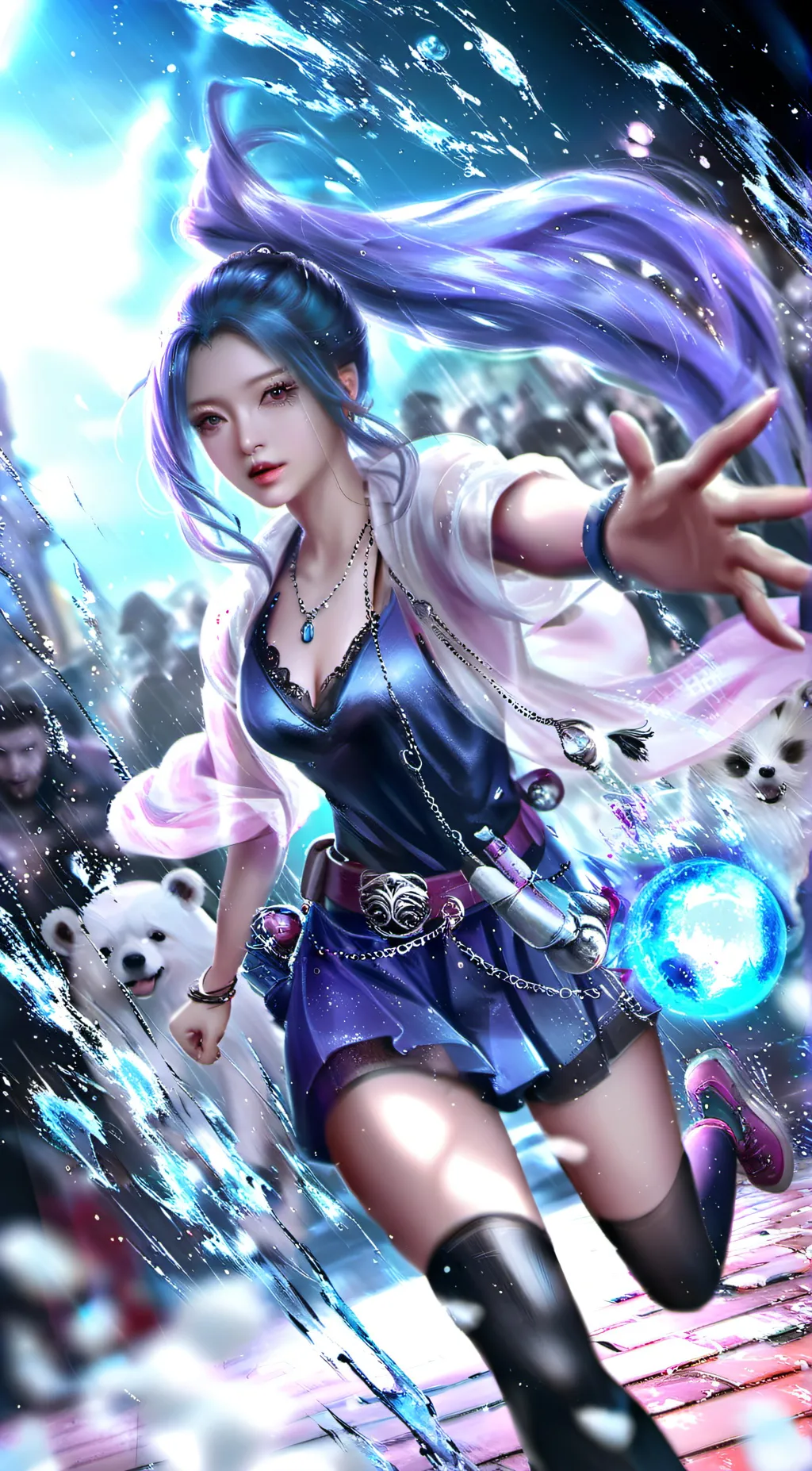 ai character: daughter background