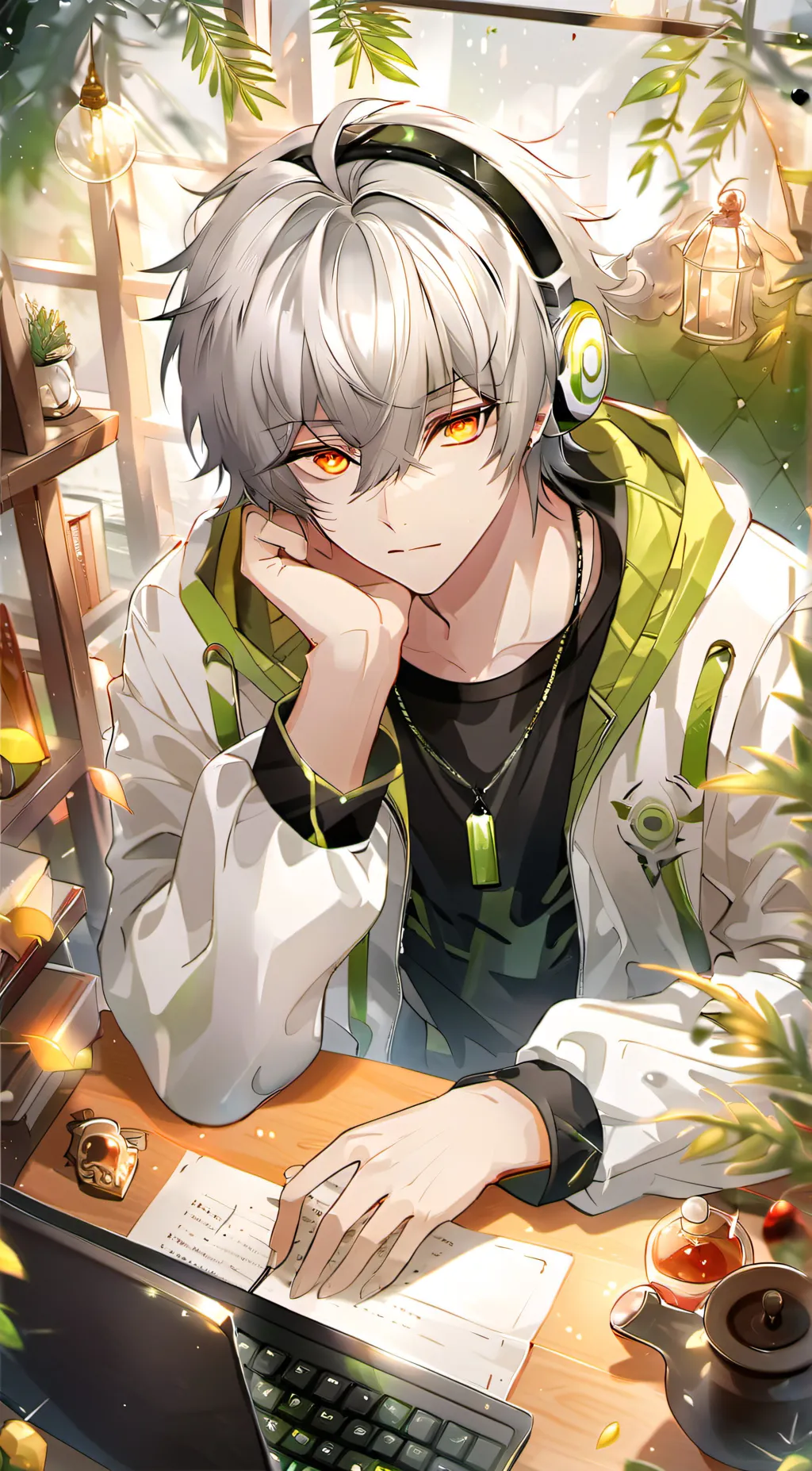 ai character: Kai background