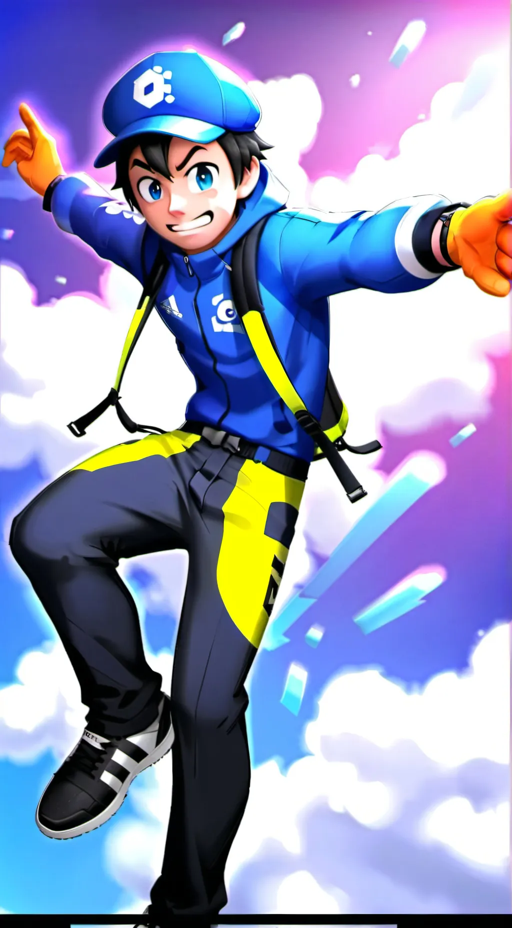 ai character: SMG4 background