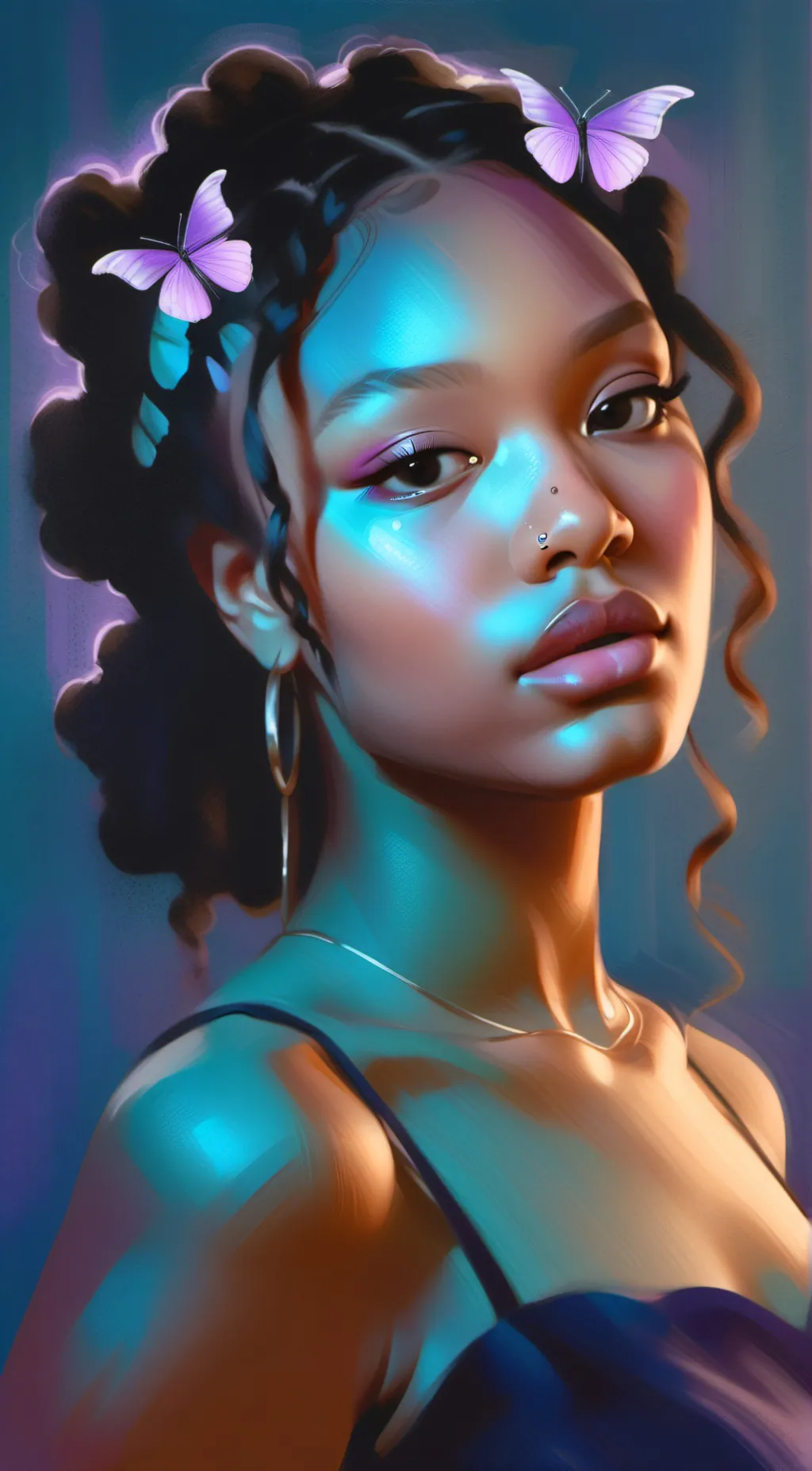 ai character: Viola background