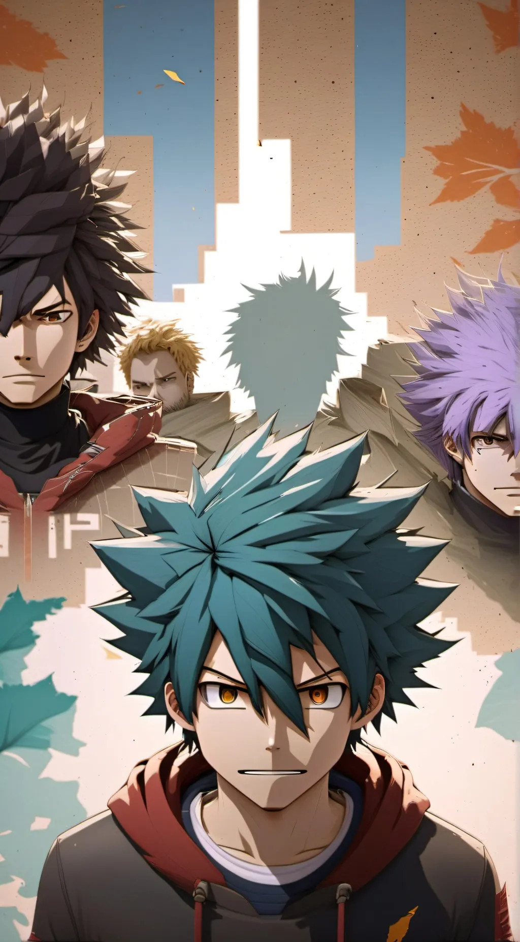 ai character: Mha all of class 1 background