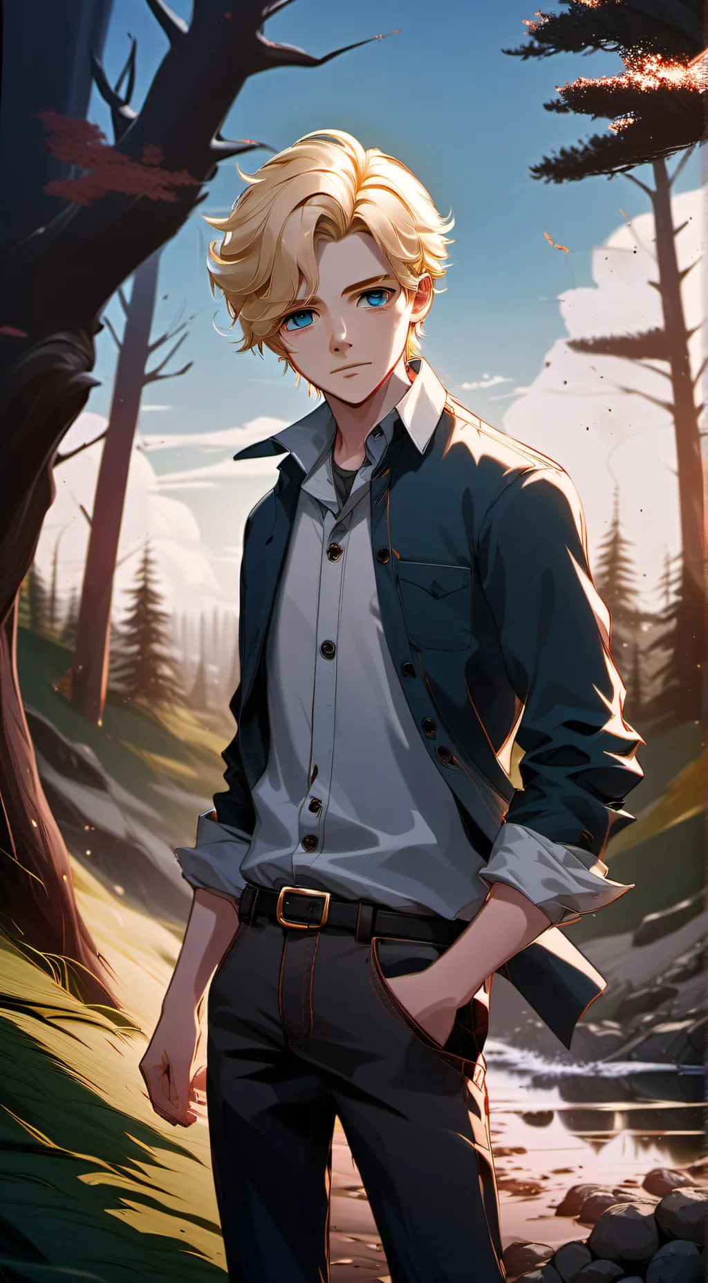 ai character: Axel background