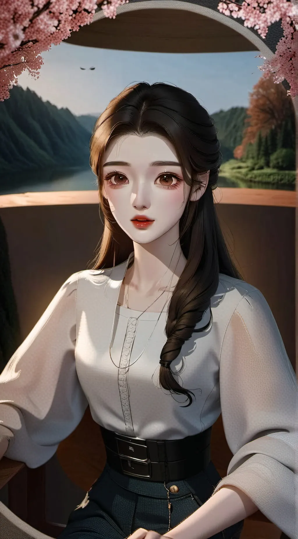 ai character: ~☆Rose☆~♡ background