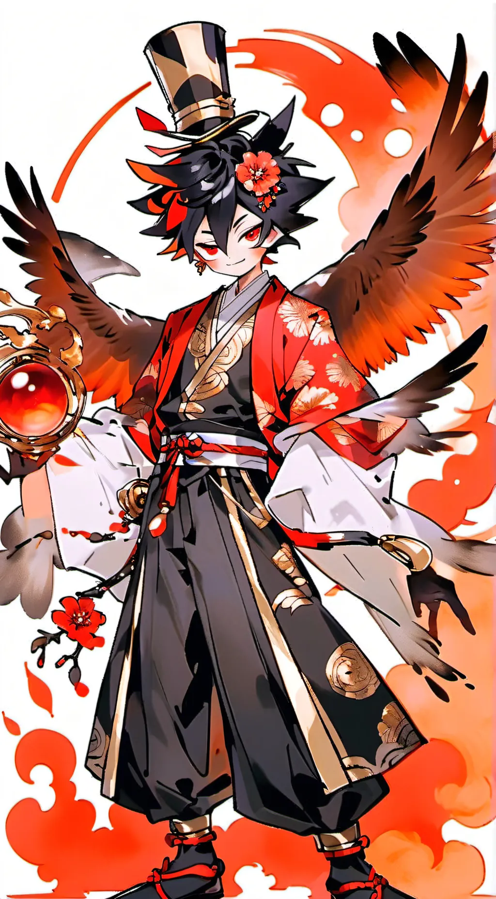 ai character: stolas background