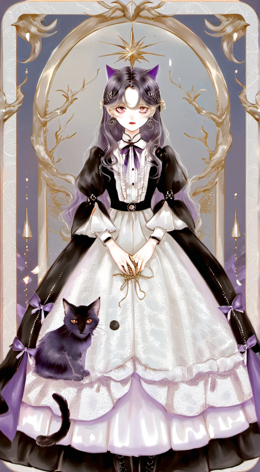 ai character: catnap background