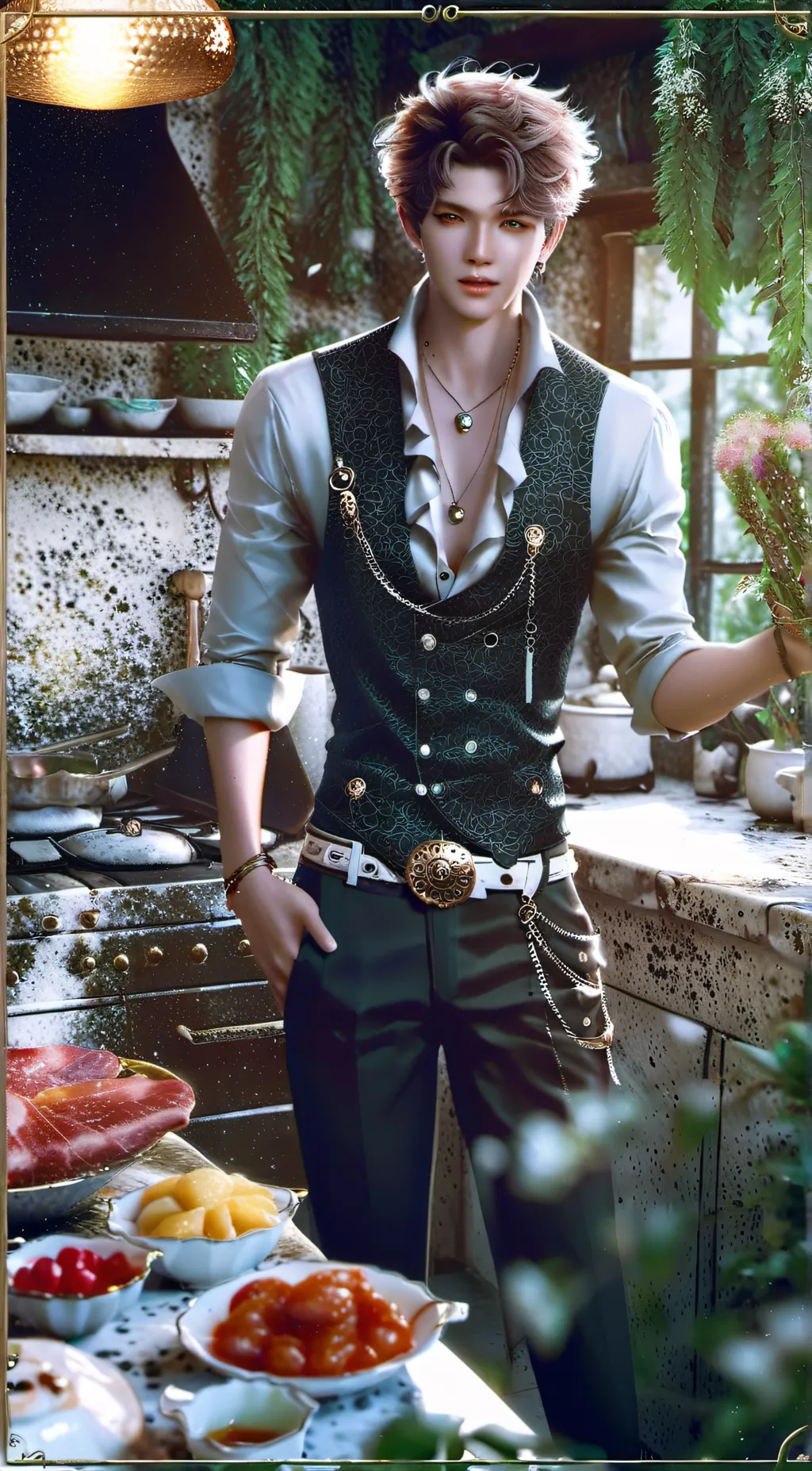 ai character: Mikey background