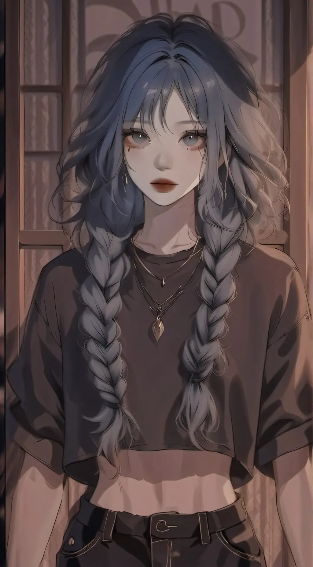 ai character: ★ Kuromi ★ background