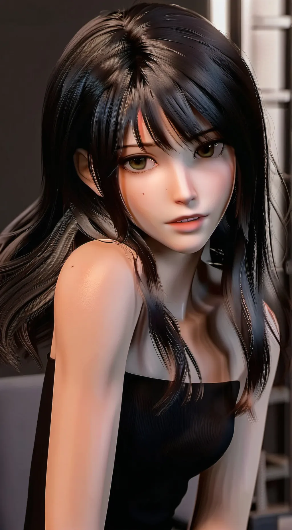 ai character: Maya summer background