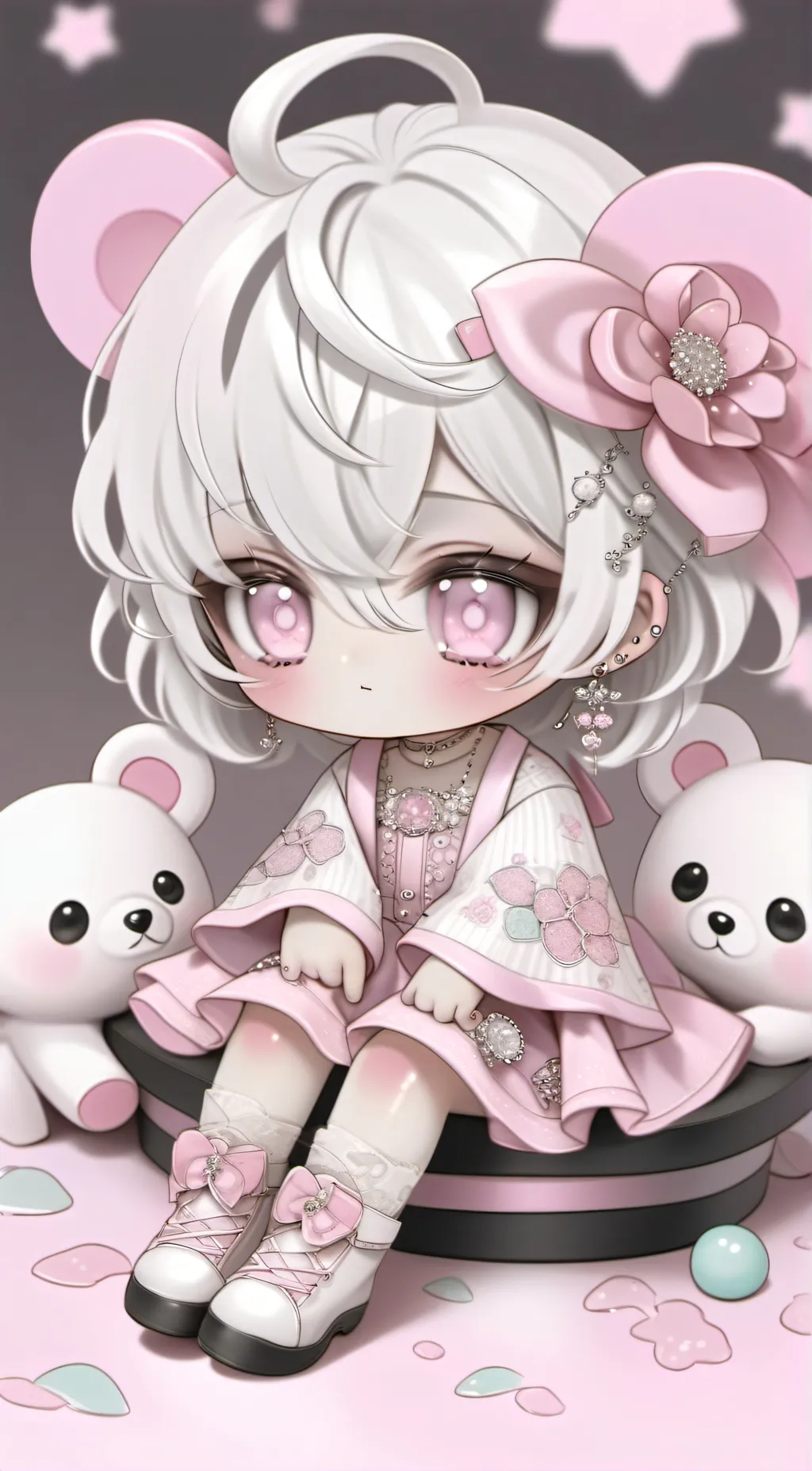 ai character: Lottie background