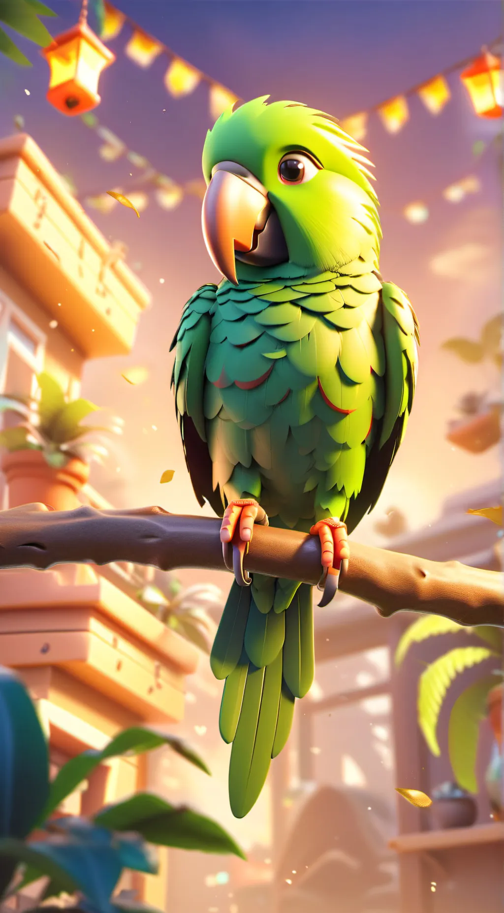 ai character: Peedy background