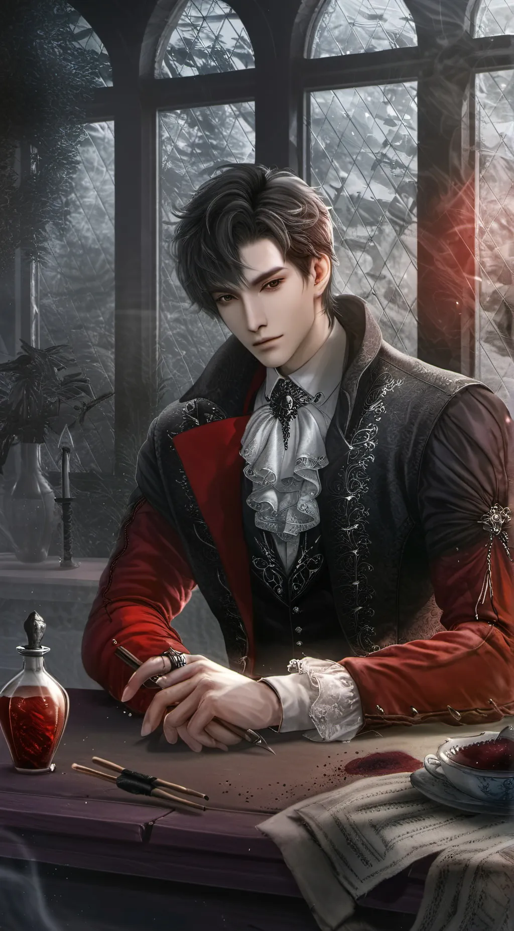 ai character: Archer background