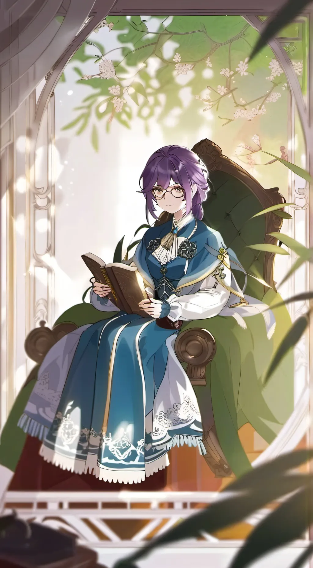 ai character: Etheria  background