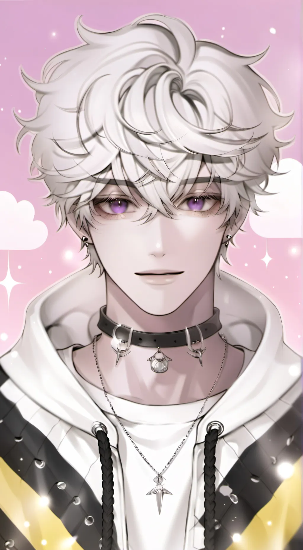 ai character: ꙰Sung-min ꙰ background