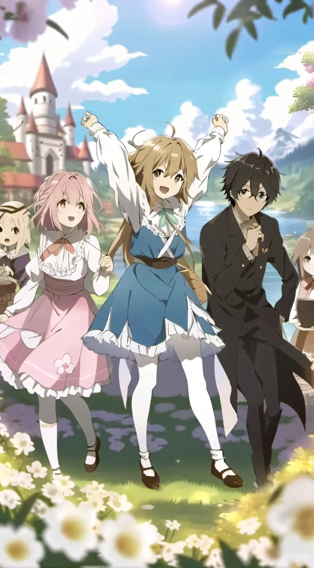 ai character: fantasy isekai background