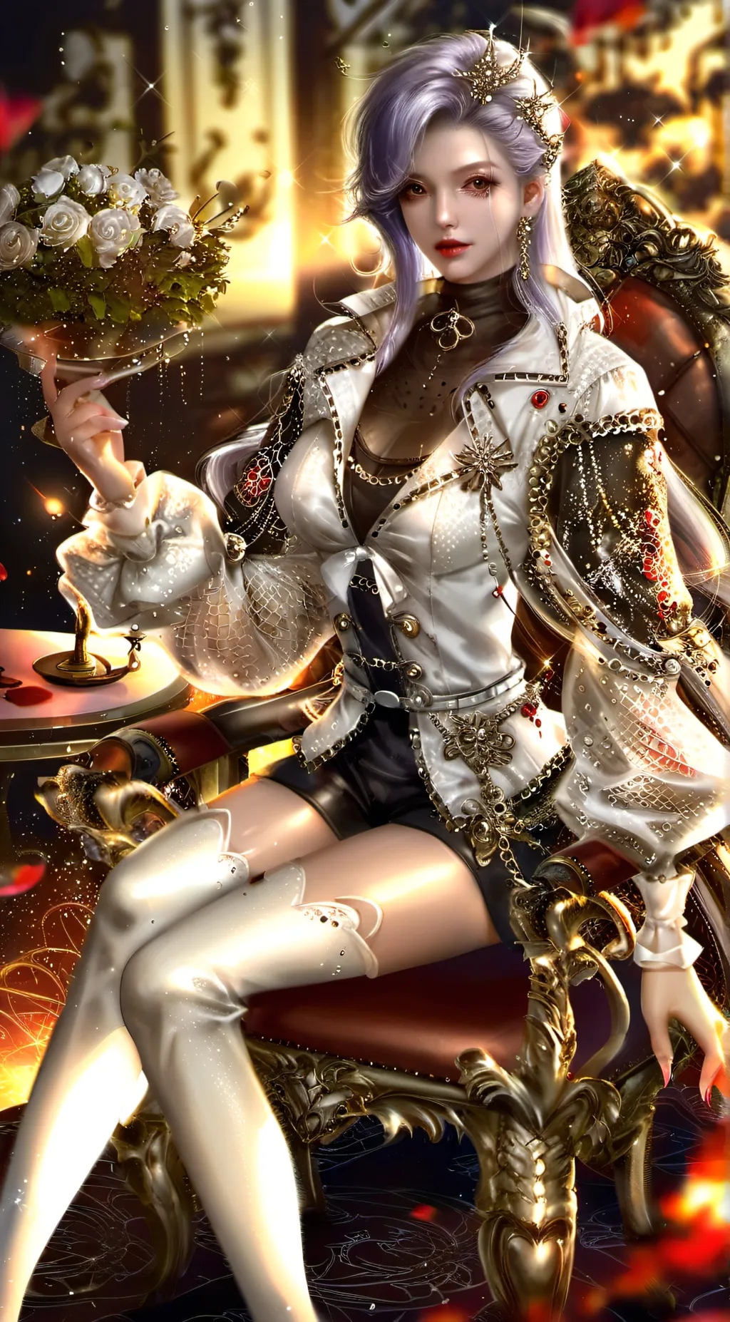 ai character: Miss Lucy background