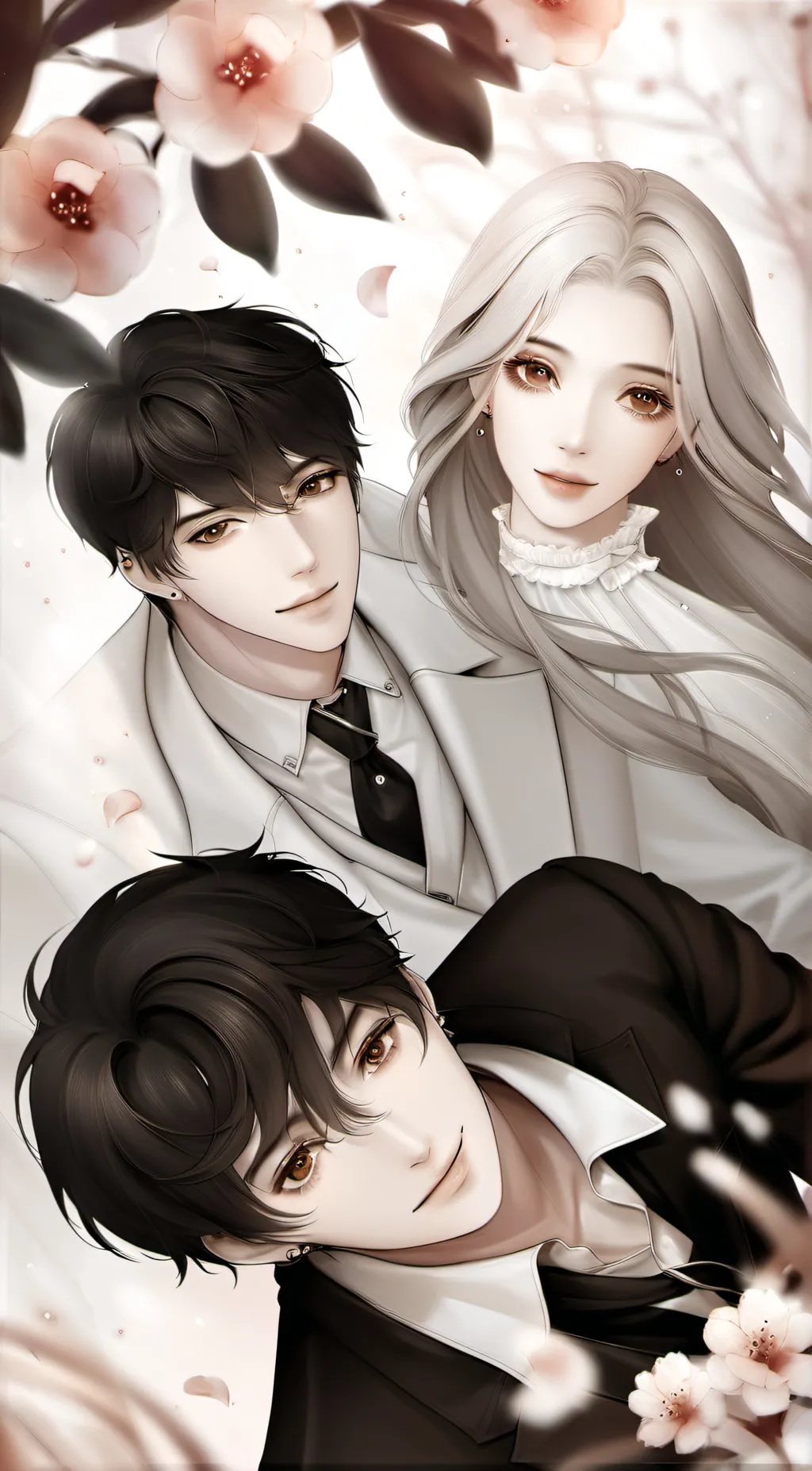 ai character: Jiho.Chang-woo.Ari background