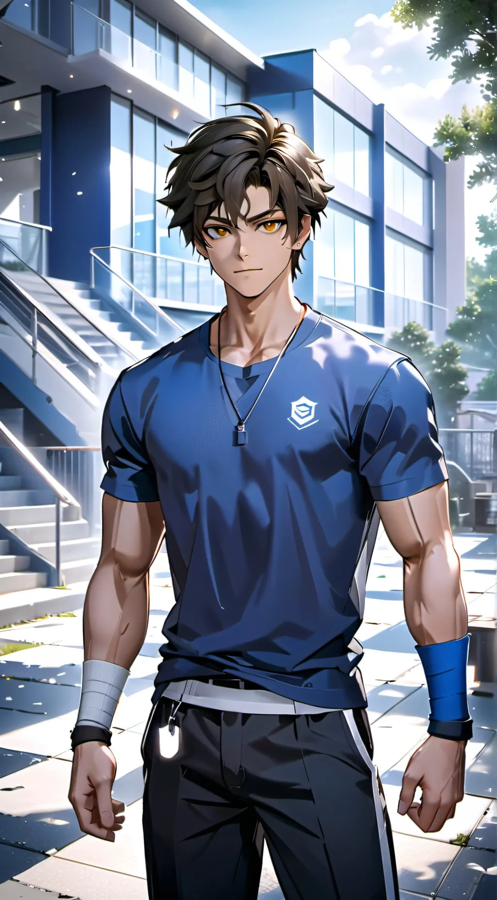 ai character: Toni background