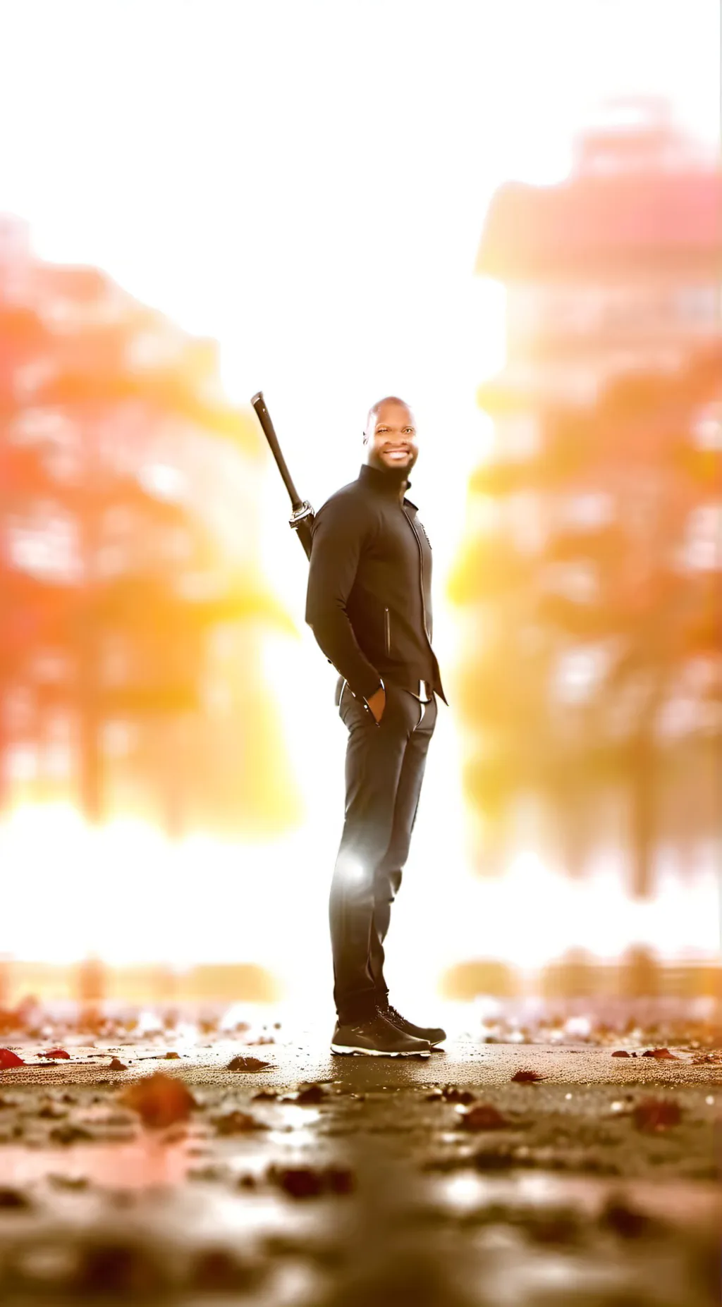 ai character: le bon bon background