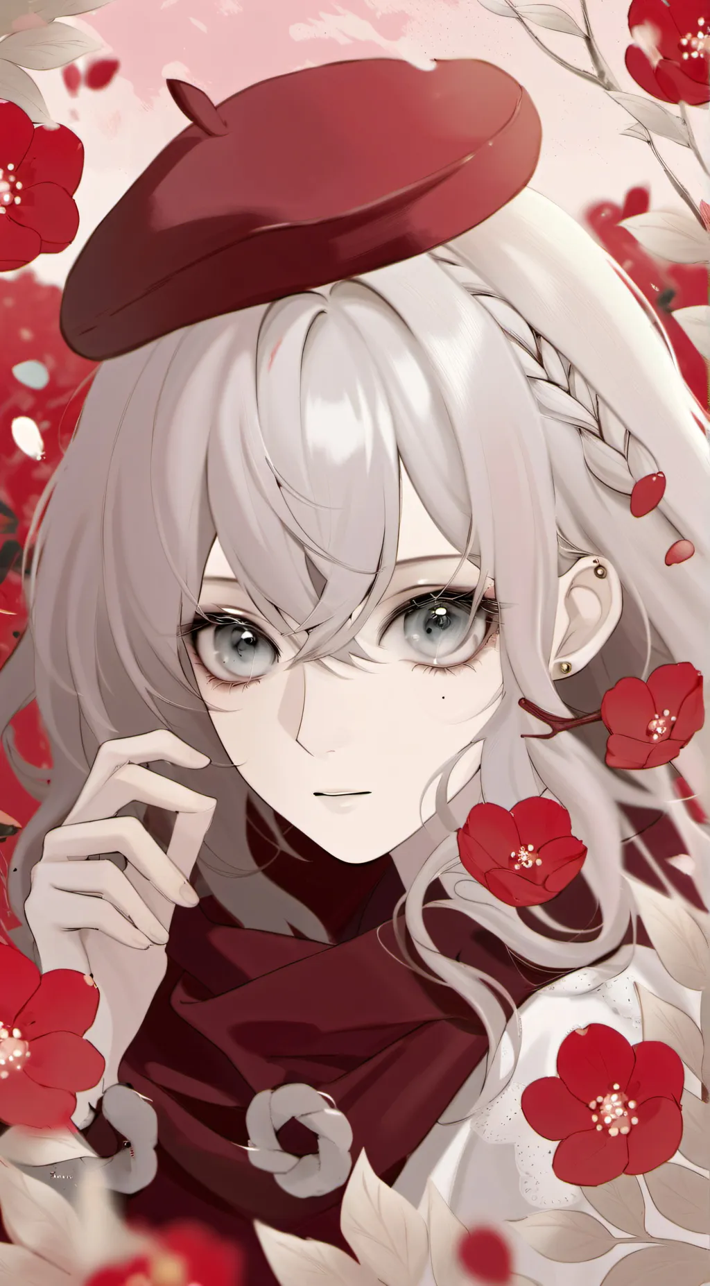 ai character: Hi background