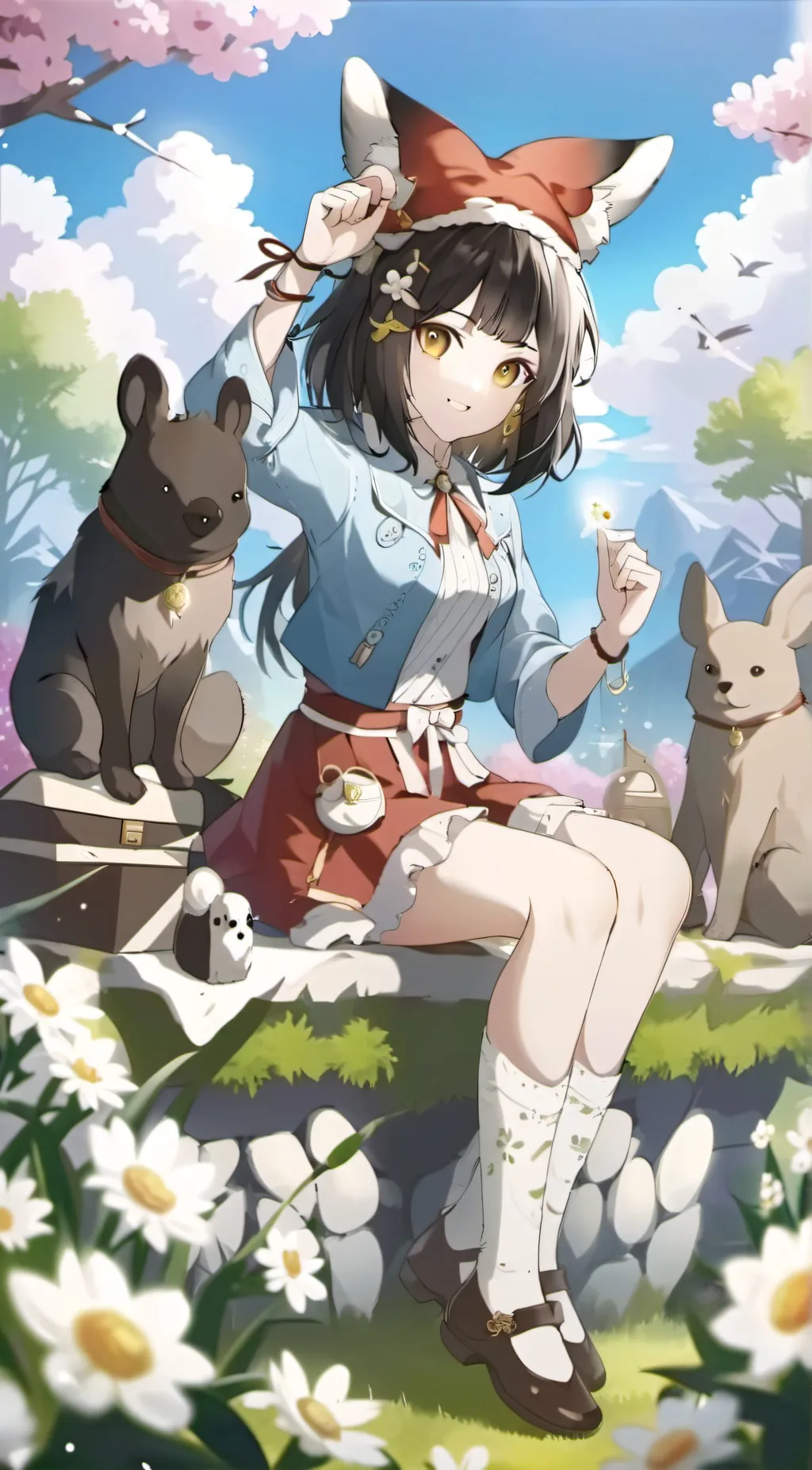 ai character: Pomni background