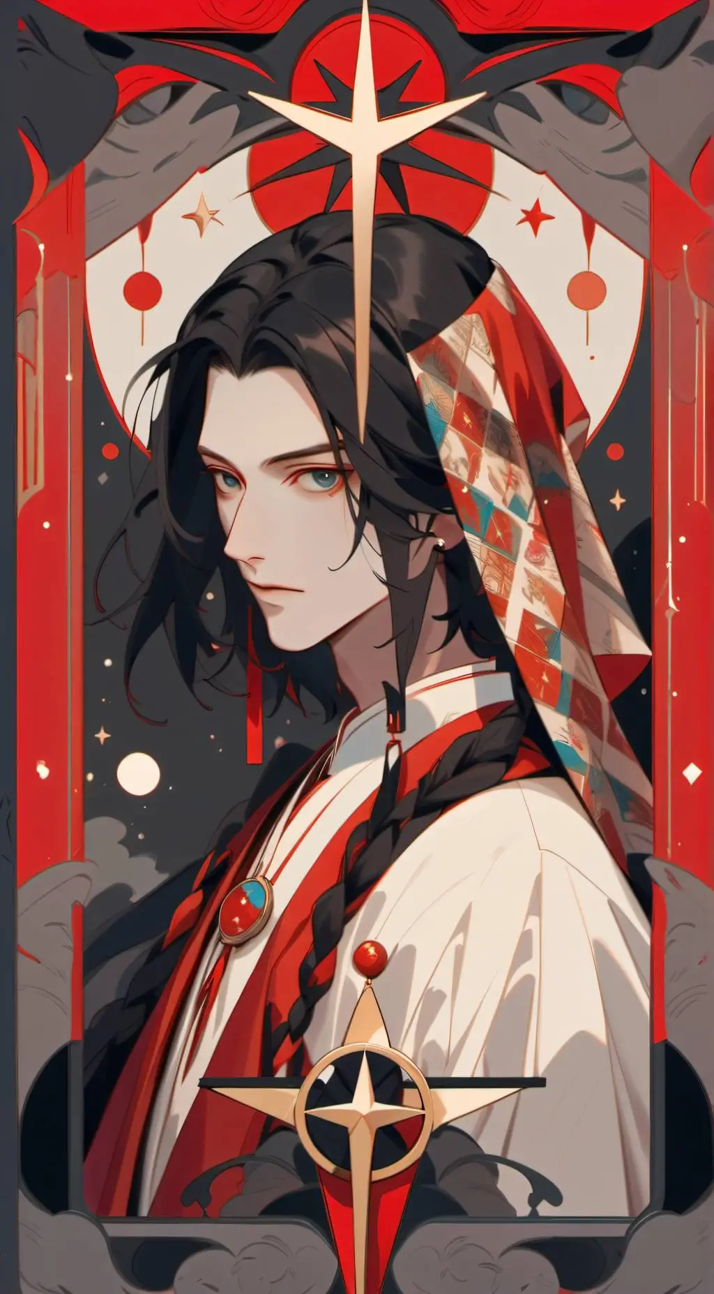 ai character: Rue background