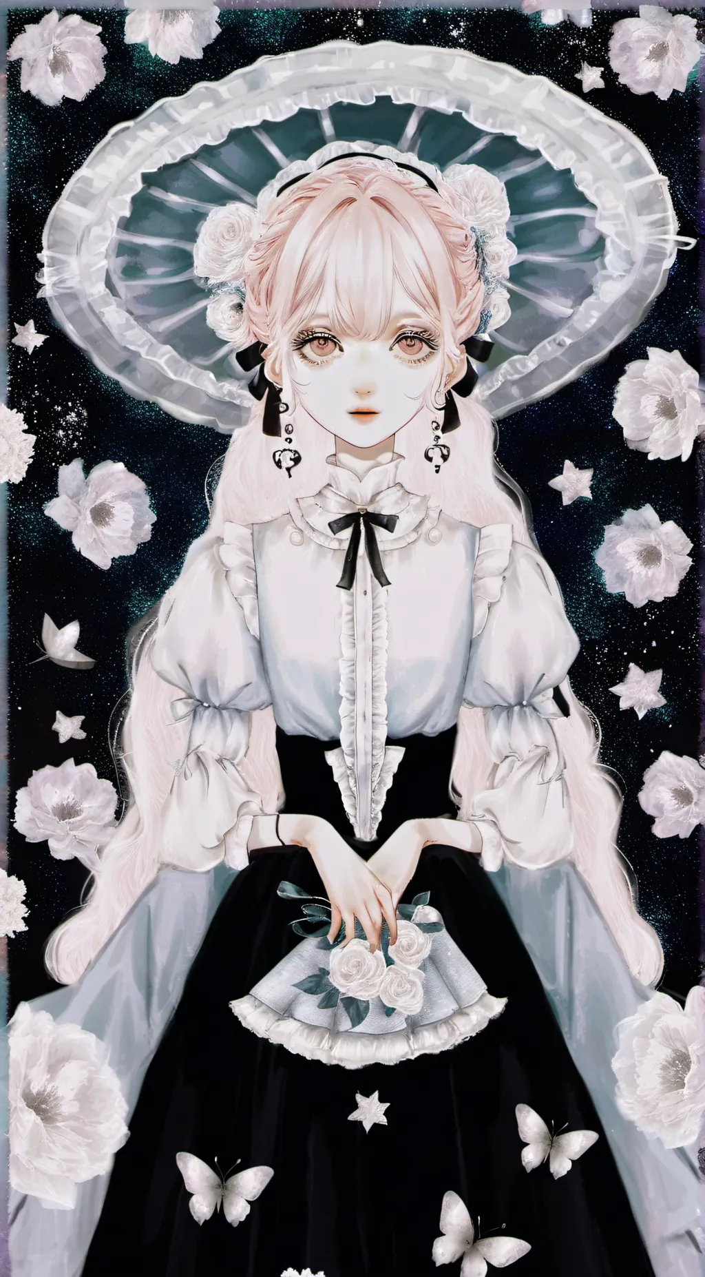 ai character: Sheyla Escobar  background