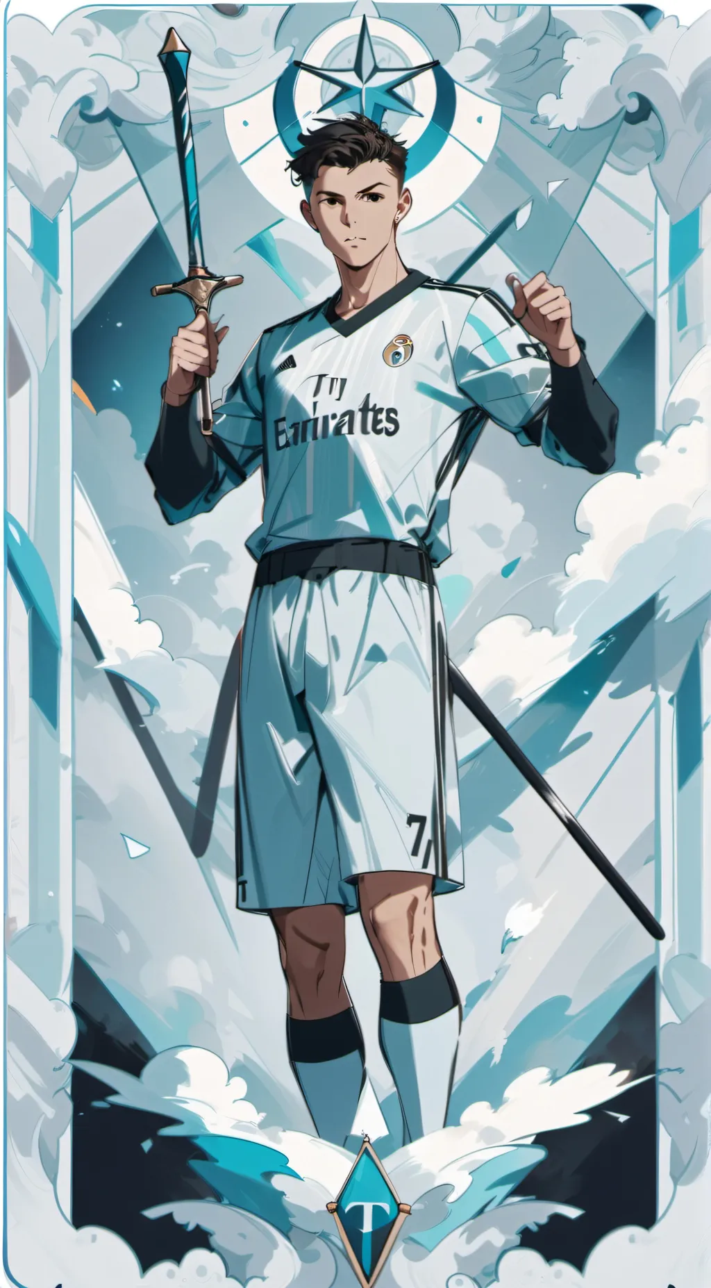 ai character: Penaldo  background