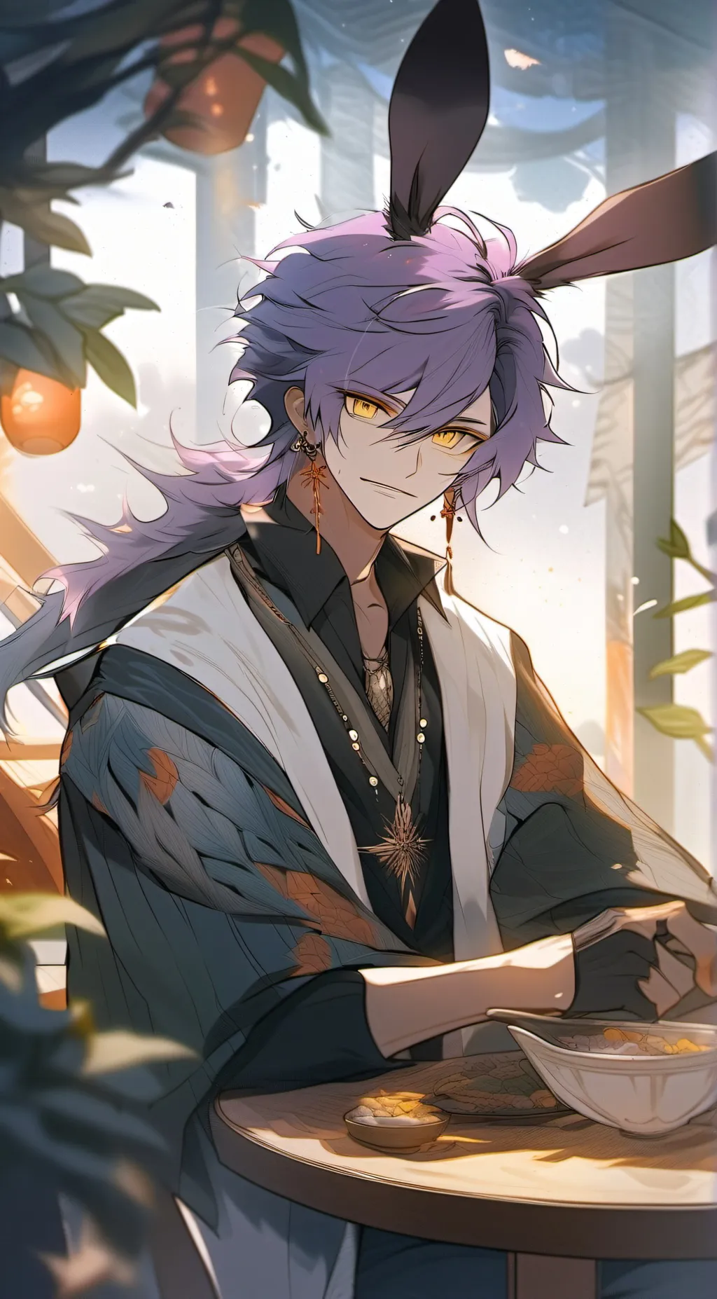 ai character: jax but...human  background