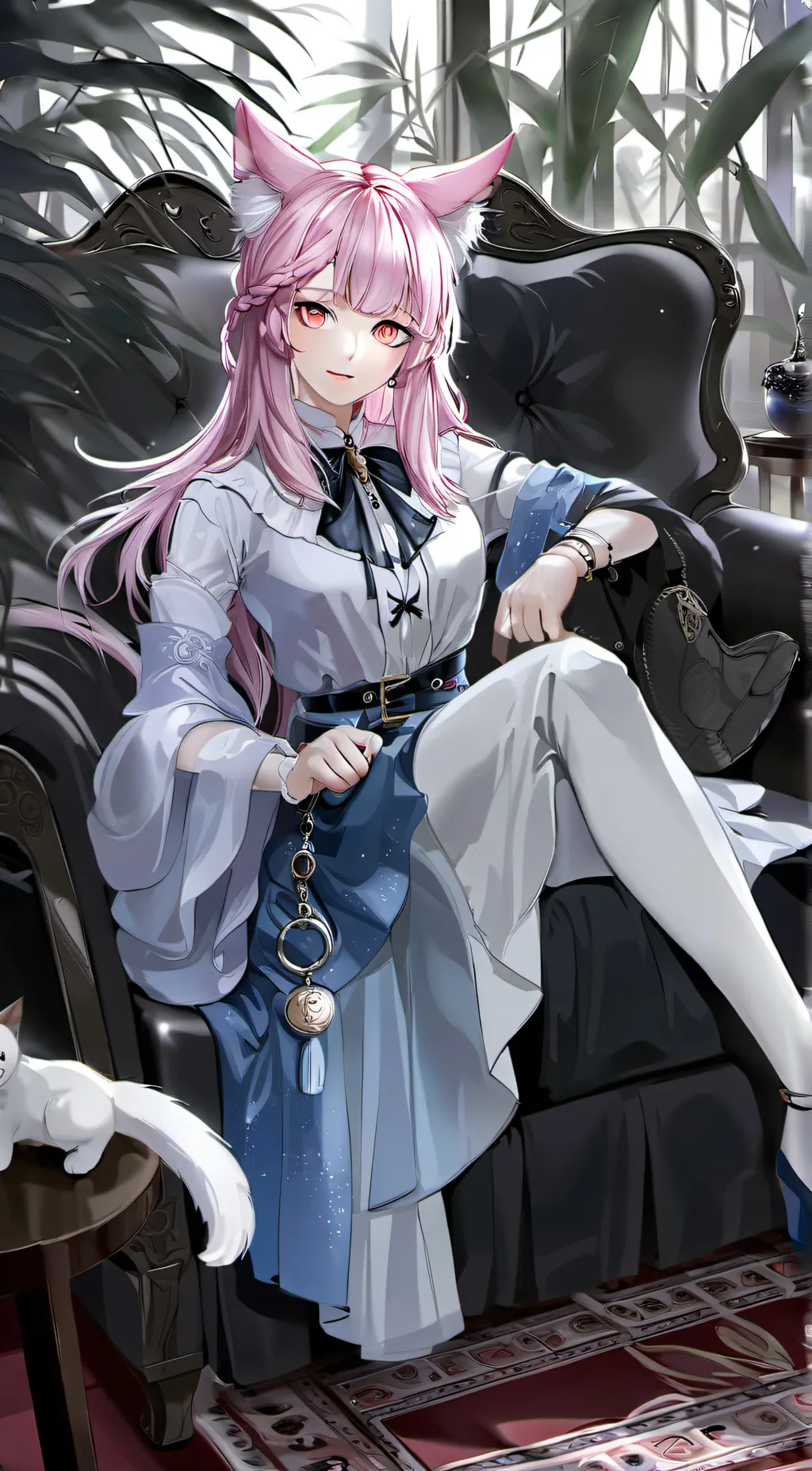 ai character: Lily. background