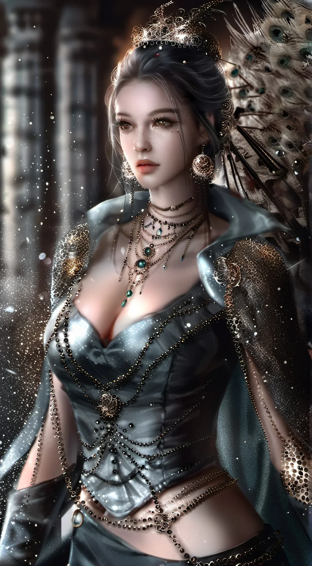 ai character: Laura  background