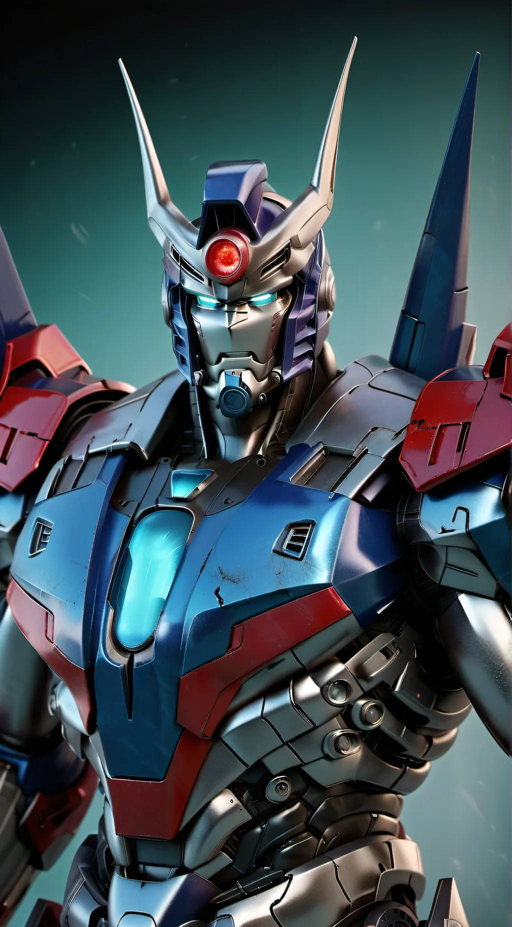 ai character: Optimus prime  background