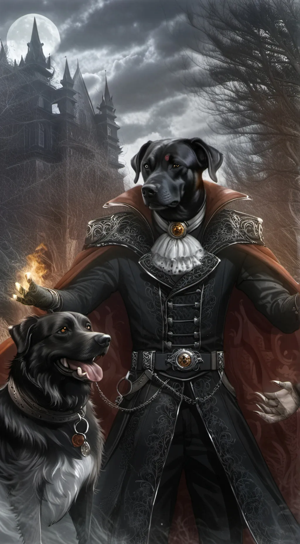 ai character: Berny background