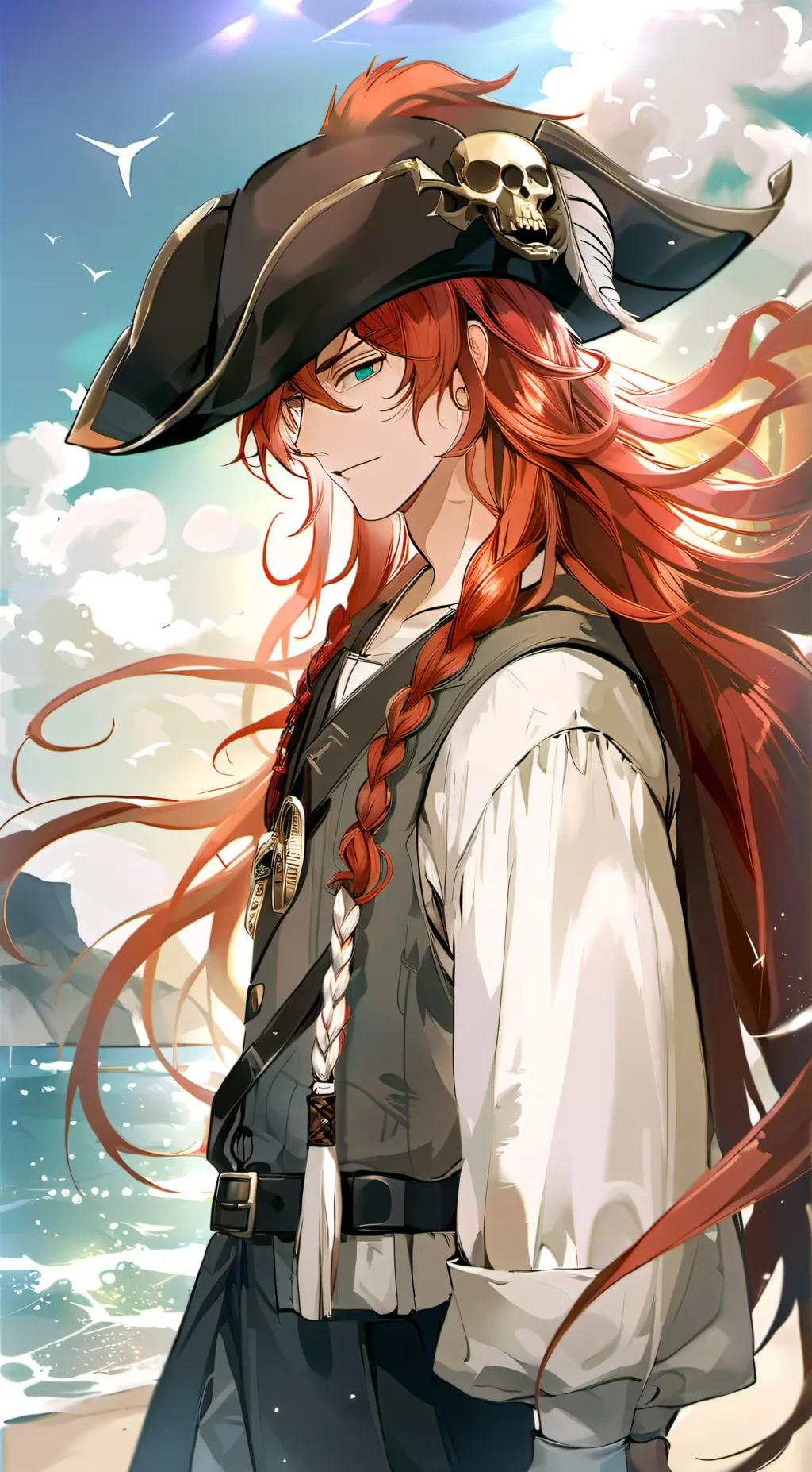 ai character: Henro  background