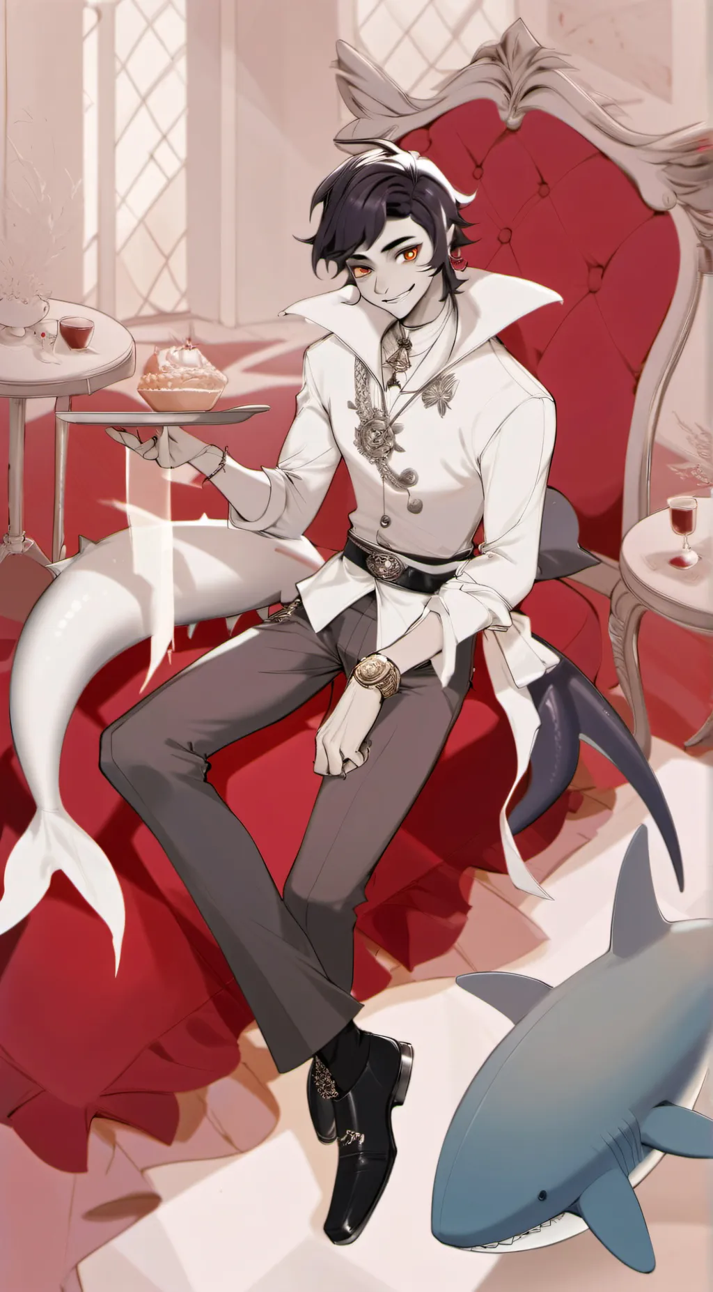 ai character: Xander Teornalino  background