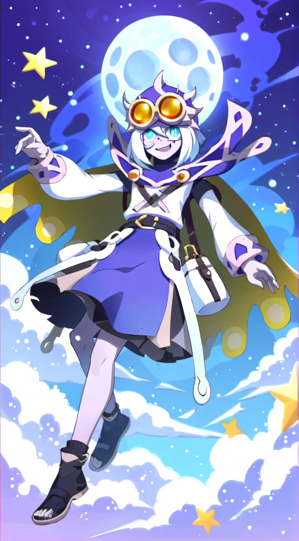 ai character: lumar  background